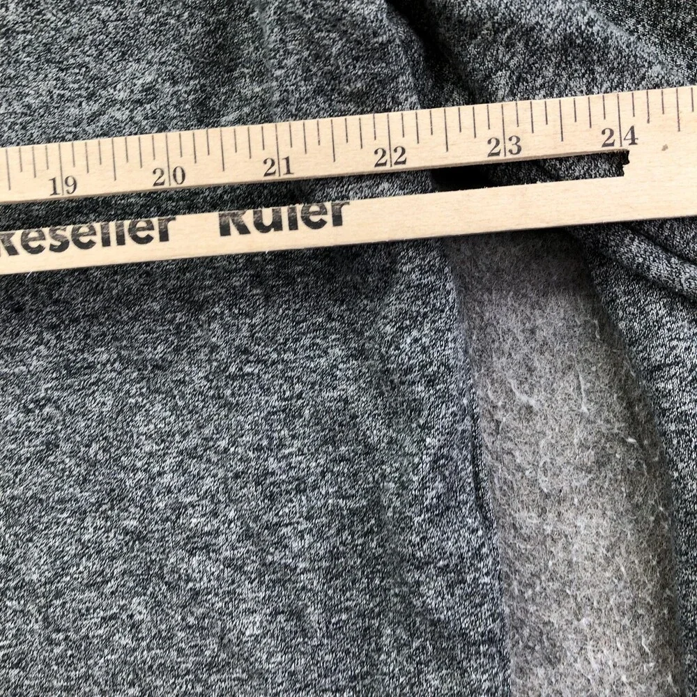 Eddie Bauer Sweater Mens Large Gray Henley Collar Thermal Knit Pullover Pockets - Picture 8 of 9
